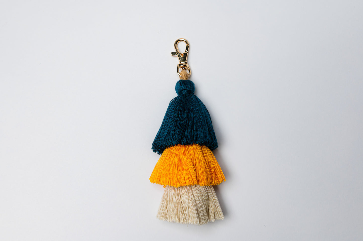Layered Tassel Bag Charm