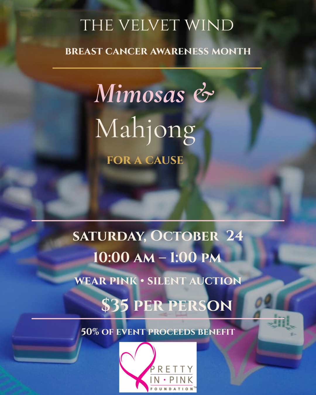 Mimosas & Mahjong for a Cause