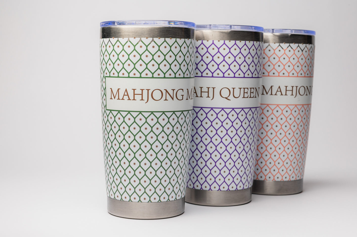 Mahjong Tumbler – 20 oz Stainless Steel