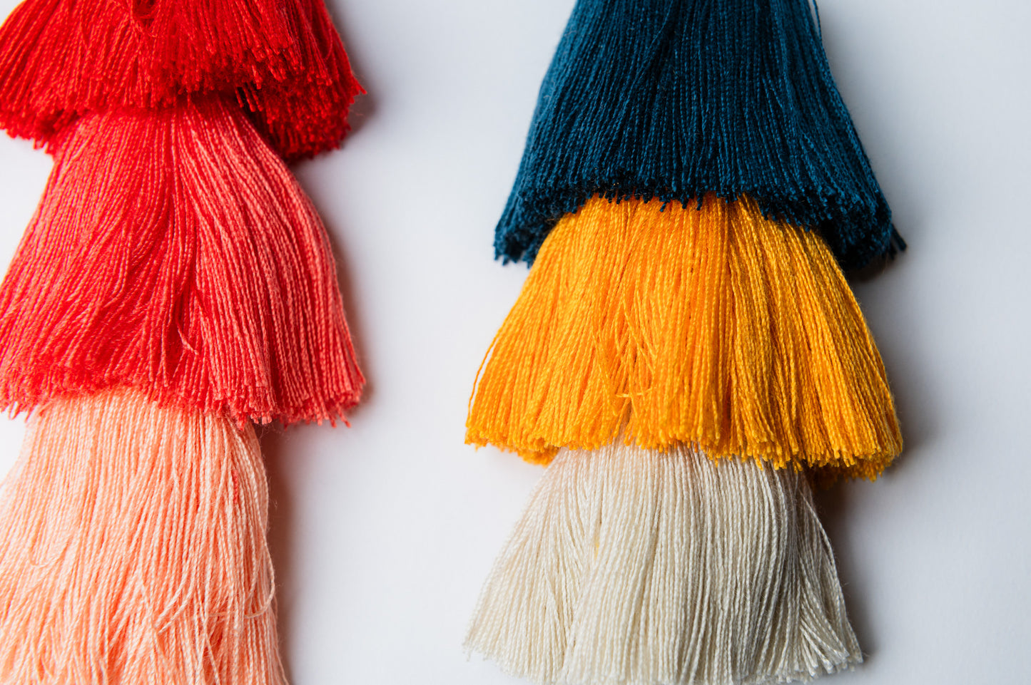 Layered Tassel Bag Charm
