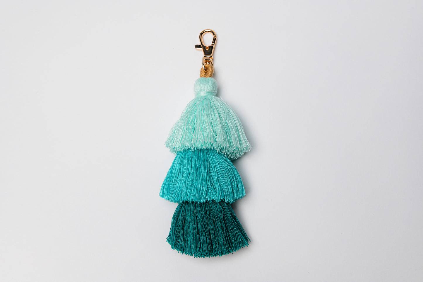 Layered Tassel Bag Charm