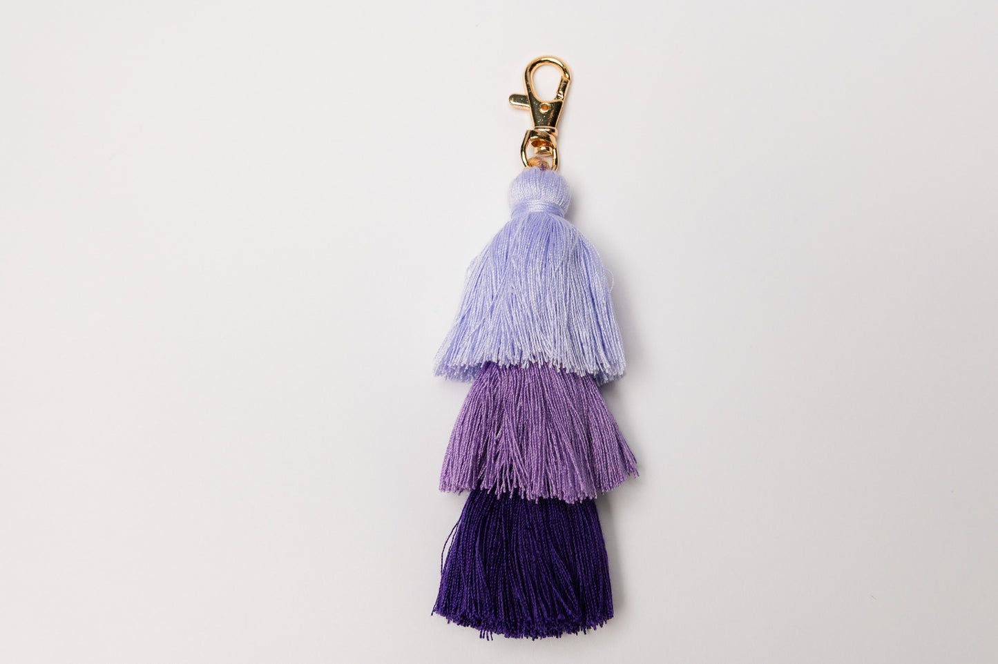 Layered Tassel Bag Charm