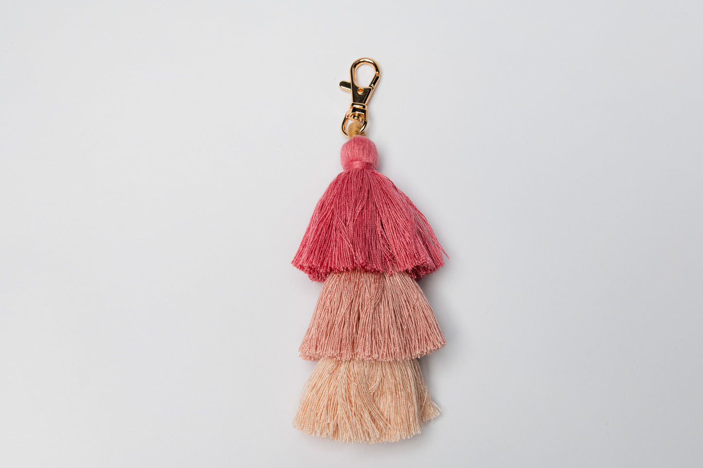 Layered Tassel Bag Charm
