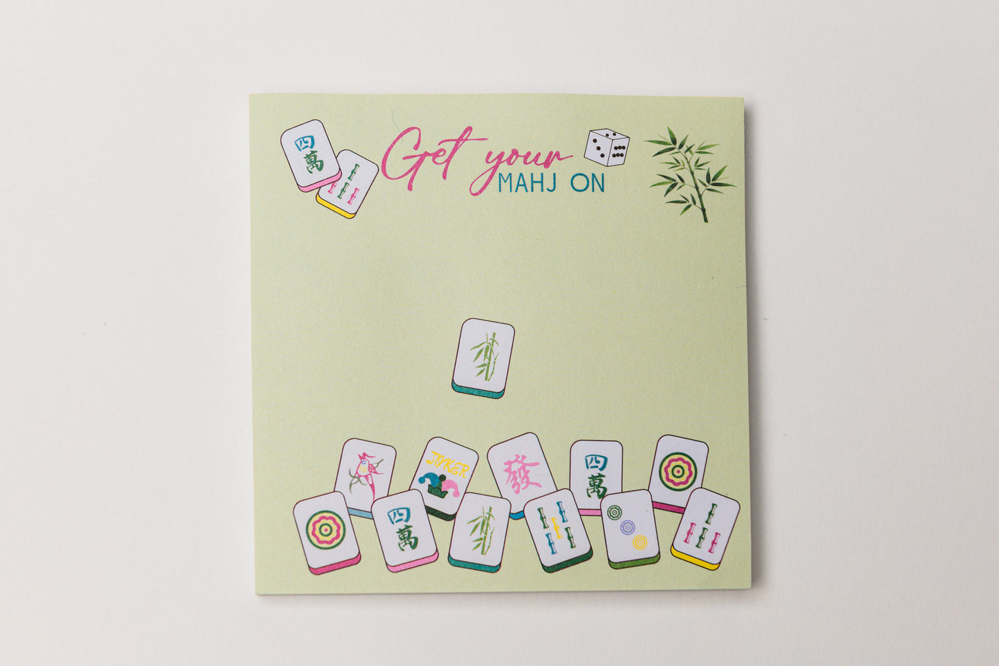 Mahjong Sticky Notes - Set of 6
