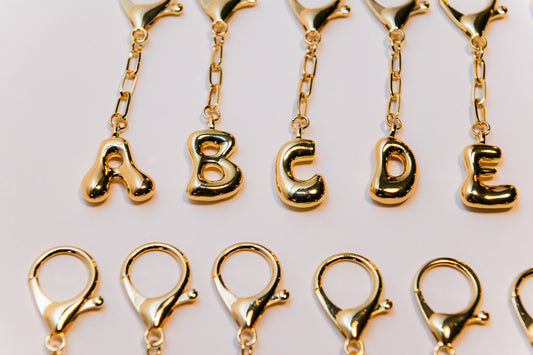 Alphabet Bag Charms