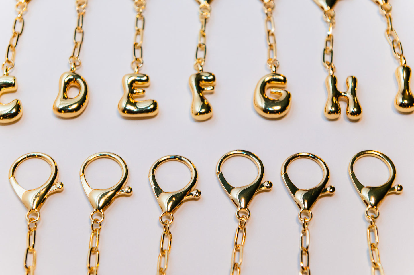 Alphabet Bag Charms